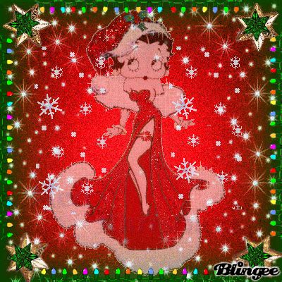 An Image Of A Woman Wearing A Santa Claus Hat And Dress With Snowflakes