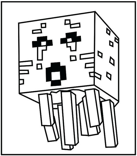 Cute Minecraft Coloring Pages At Getdrawings Free Download