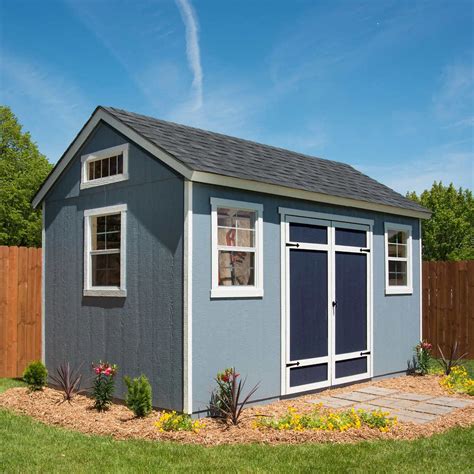 Berkdale 14 X 8 Wood Shed Do It Yourself Assembly Costco Shed
