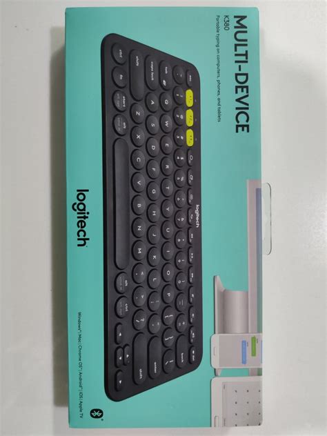 Logitech K380 Multi Device Bluetooth Keyboard Black Rs2100 Lt