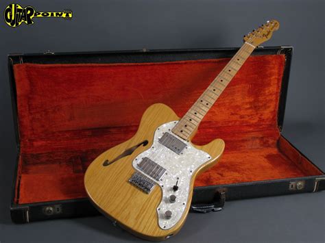 1972 Fender Telecaster Thinline Ii Natural Vi72fetethinnt355290