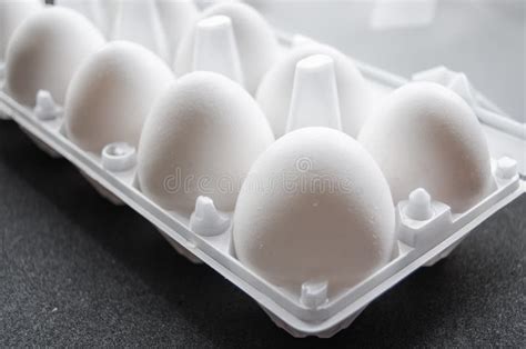 White Chicken Eggs Stock Image Image Of Protein Shell 72936859