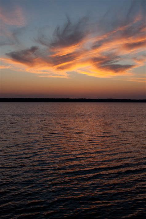Sunset Over Indian Lake Jim Benton Flickr