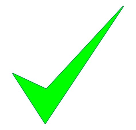 Check Mark Symbol Free Clipart Checked Symbol Bodewasude