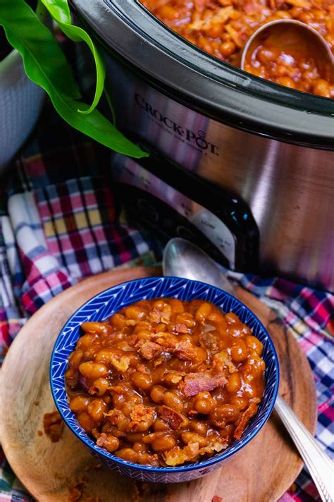 Easy Crock Pot Baked Beans A Southern Soul