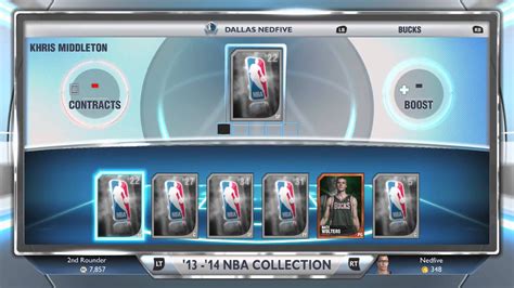 Nba 2k14 Xbox One Myteam Updated Collection Youtube