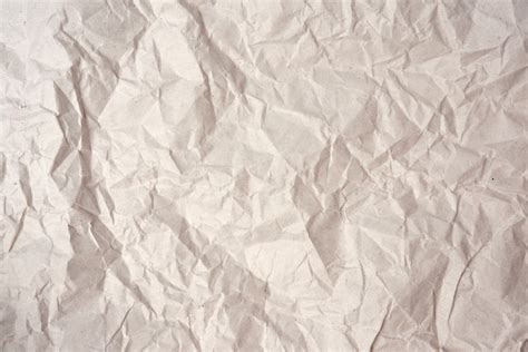 Premium Photo Crumpled Blank Sheet Of Gray Wrapping Kraft Paper