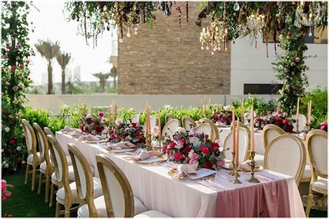 Lavish Dinner Party For A Special Client In Dubai My Lovely Wedding Dubai Wedding Planners