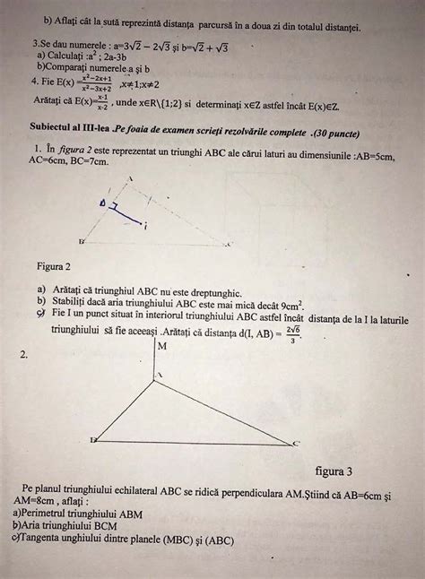Iată rezolvarea unui model oficial posted in evaluarenationala•tagged capacitate, evaluare nationala matematica, examen matematica. Subiecte, variante si rezolvari pentru examene nationale ...
