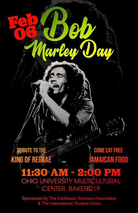 Bob Marley Day Celebration Is Feb 6