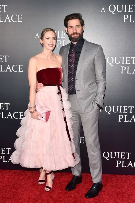 But that wasn't their first brush with a huge marvel franchise. Emily Blunt and John Krasinski - "A Quiet Place" Premiere ...