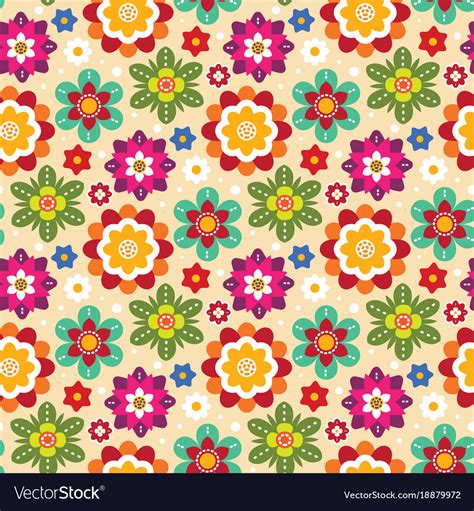 Mexican Bright Pattern Royalty Free Vector Image