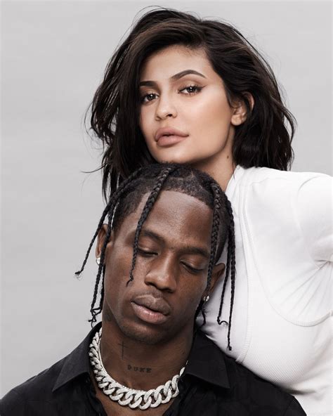 Kylie Jenner And Travis Scott Gq Magazine August 2018 • Celebmafia