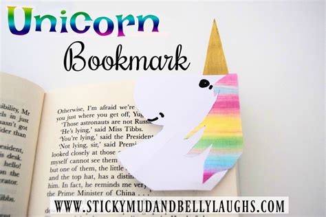 5 Minute Craft Kids Origami Unicorn Bookmark Sticky