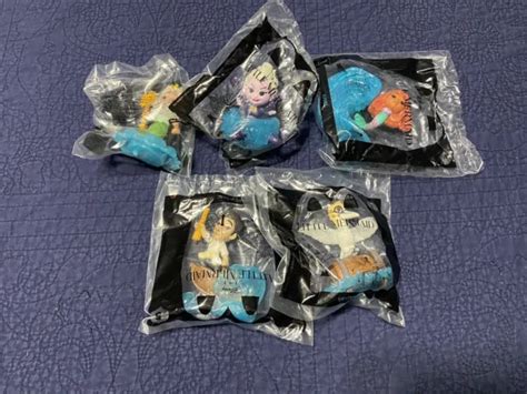 Mcdonalds 2023 The Little Mermaid Happy Meal Toys Set Of 5 2300 Picclick