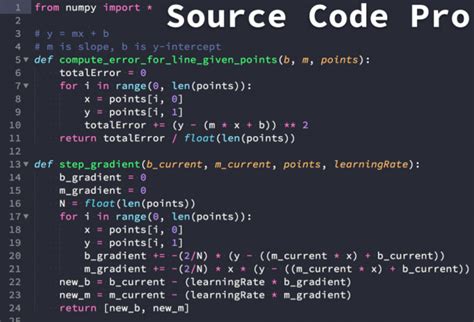 Source Code Pro Font Free Download For Web