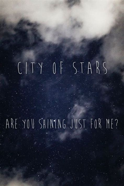 City Of Stars Lyrics La La Land La La Land