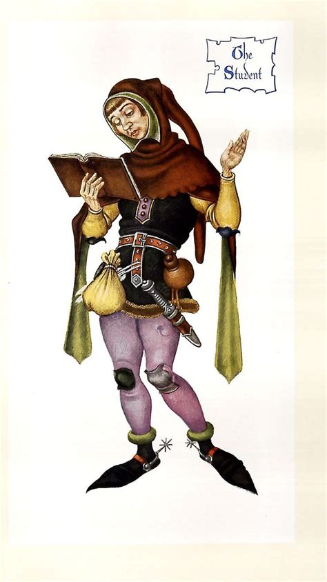Arthur Szyk The Canterbury Tales The Student Canterbury Tales