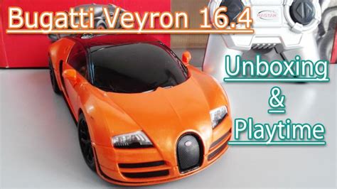 Bugatti Veyron 164 Toy Car Unboxing And Playtime Toys For Kids