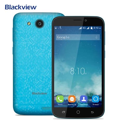 Original Blackview A5 3g Mobile Phone Android 60 45fhd Mtk6580 Quad