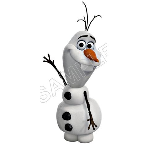 Frozen Olaf T Shirt Iron On Transfer Decal 70