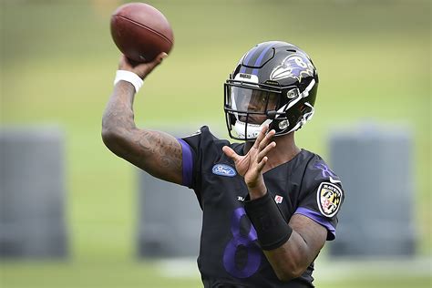 Lamar Jackson Settles In As Ravens Starting Quarterback Ap News