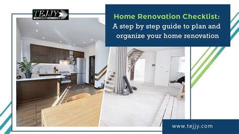 Whole Home Renovation Checklist Room By Room Tejjy Inc
