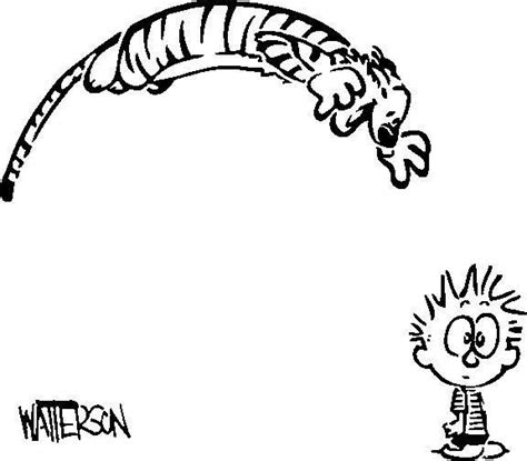 You can choose to print the colored set or a black and white set you can color yourself. Calvin And Hobbes Hugging | Free download on ClipArtMag