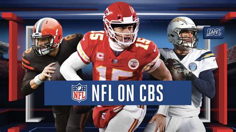 cbs sports unveils its nfl on cbs broadcast schedule for the 2021 nfl season gridiron chatter