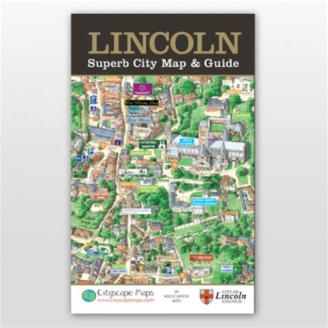 Lincoln Tourist Map Uk
