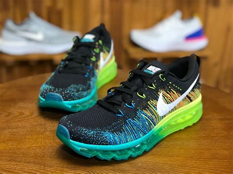 Excitement Nike Air Max Flyknit 2014 Black Turbo Green Volt 620469 001