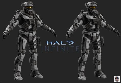 Created My Dream Halo Infinite Spartan In Blender Credit To Model Pack