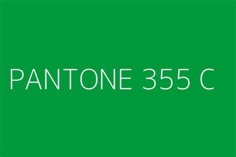 PANTONE 355 C Color HEX Code