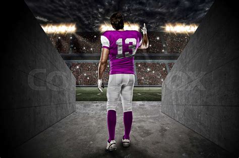 Football Player Stock Image Colourbox