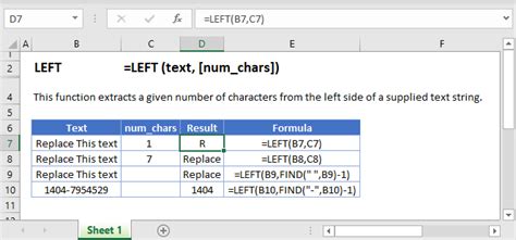 Left Function In Excel Truncates Text