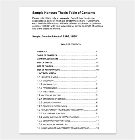 24 Table Of Contents Templates And Examples Word Pdf Docformats