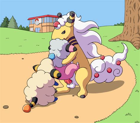 Rule 34 Ambiguous Gender Ampharos Balls Feral Feral On Feral Flaaffy Flygon Artist Male