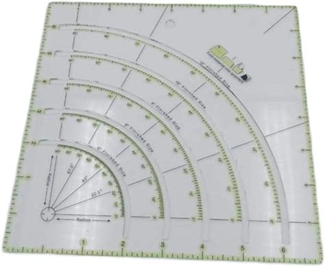 Square Sewing Ruler Quilting Rulers Accurate Durable Acrylic Quilting
