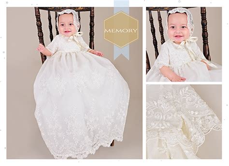 Memory Vintage Style Christening Gown One Small Child