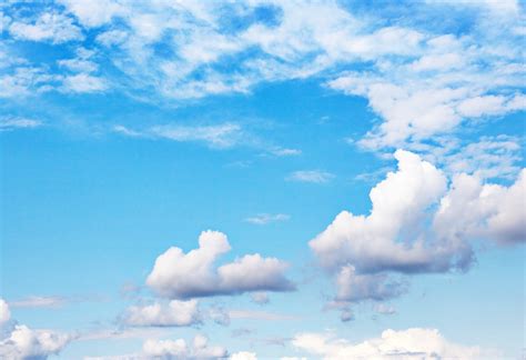 Free Photo Blue Sky Beautiful Blue Clouds Free Download Jooinn