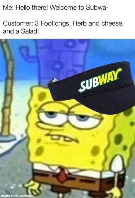 Foot Long “subway” Employee Memes 22 Pics 1 