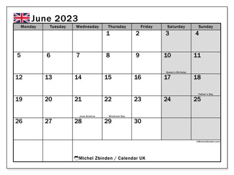 June 2023 Calendar Uk Get Calender 2023 Update