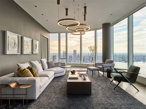 Tour A Sky High New York City Apartment Thats Modern Yet Cozy Architectural Digest