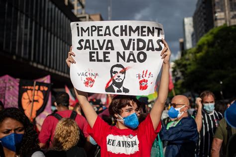 Protestos Contra Bolsonaro Reúnem Milhares Nas Ruas Em Meio à Pandemia Portal 6