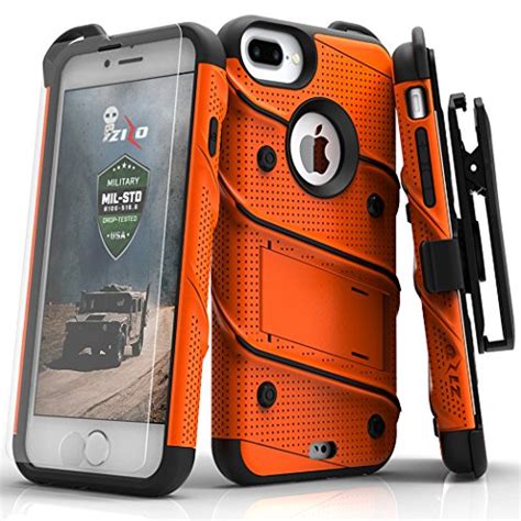 Zizo Bolt Series For Iphone 8 Plus Case Military Grade Drop Tested