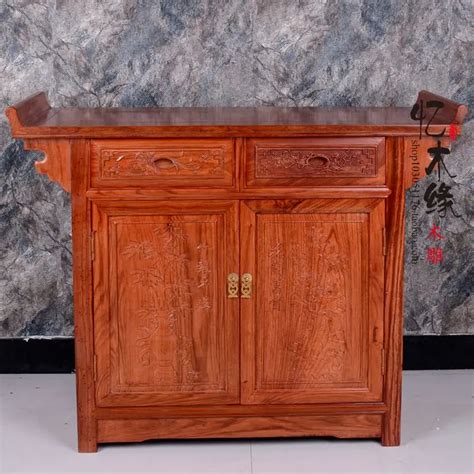 Mahogany Furniture African Rosewood Two Fed Cabinet Sideboard Tea