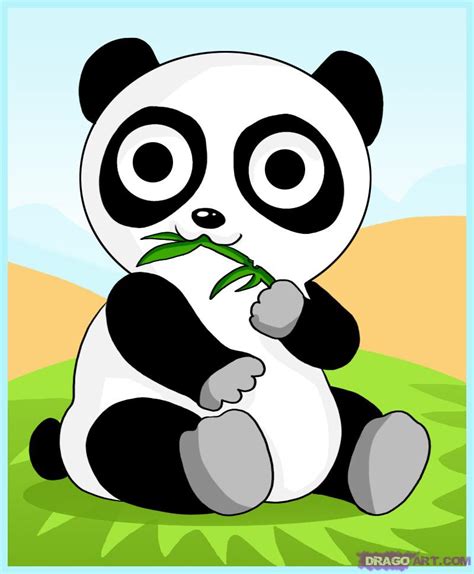 Gambar Cartoon Pandas Zoo Animals Gambar Kartun Di Rebanas Rebanas