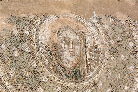 Ancient Remains Of A Mosaic Of Carthage Stock Image Colourbox