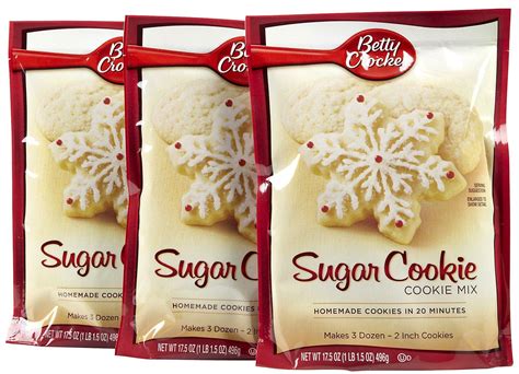 Betty Crocker Sugar Cookie Mix Pouch 175 Oz 3 Pack Best Price