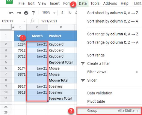 How To Use Collapse Columns In Google Sheets To Make Your Spreadsheets